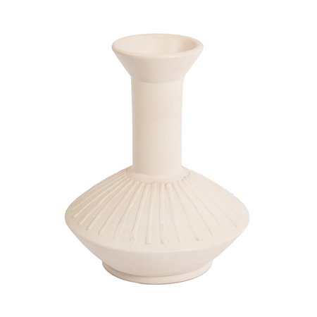 ELK SIGNATURE Doric Vase, Medium White H0517-10726